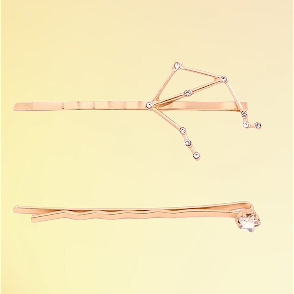 LIBRA — Zodiac Hair Pin